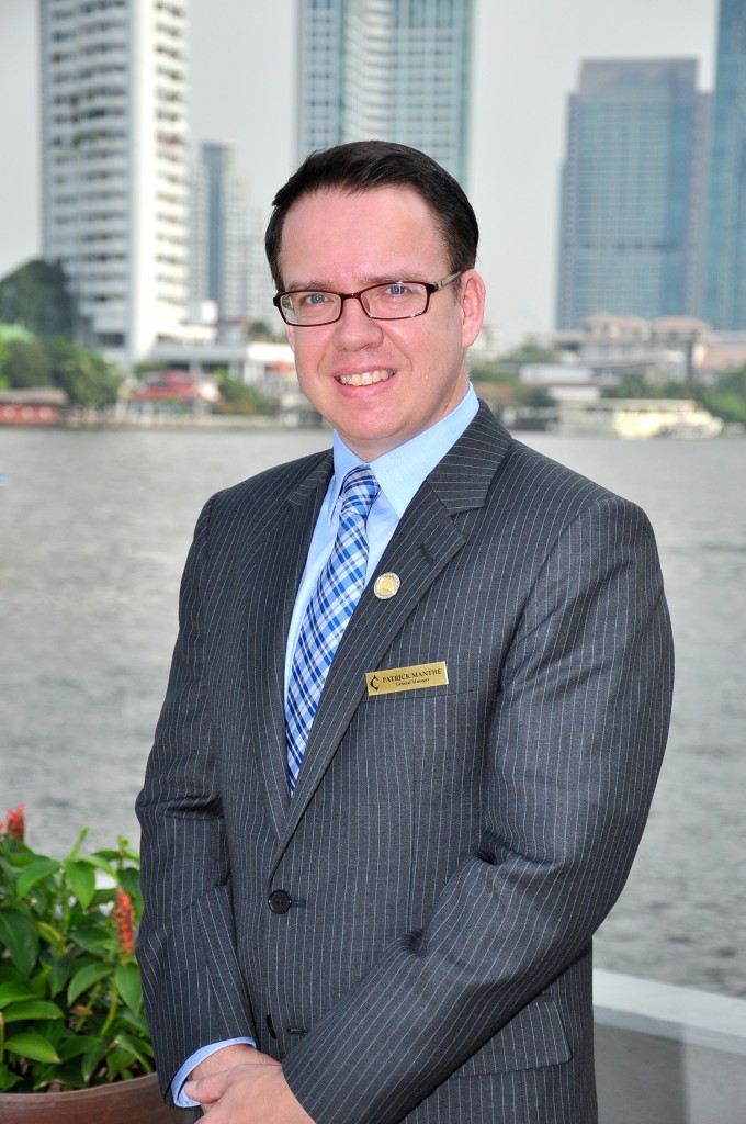Mr. Patrick Manthe General Manager of Chatrium Hotel Riverside Bangkok