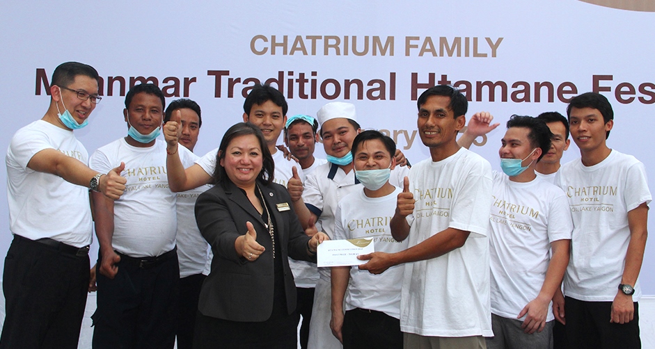 Chatrium Family’s Myanmar Traditional Htamane Festival