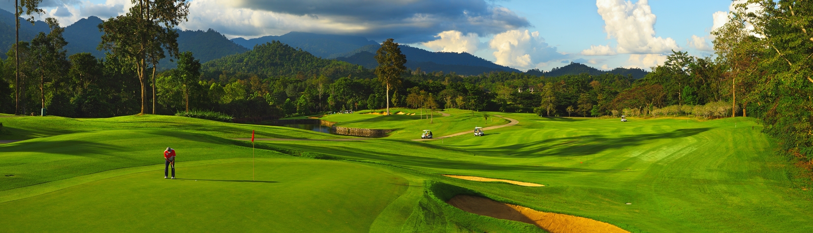 Beautiful Golf Course at Chatrium Golf Resort