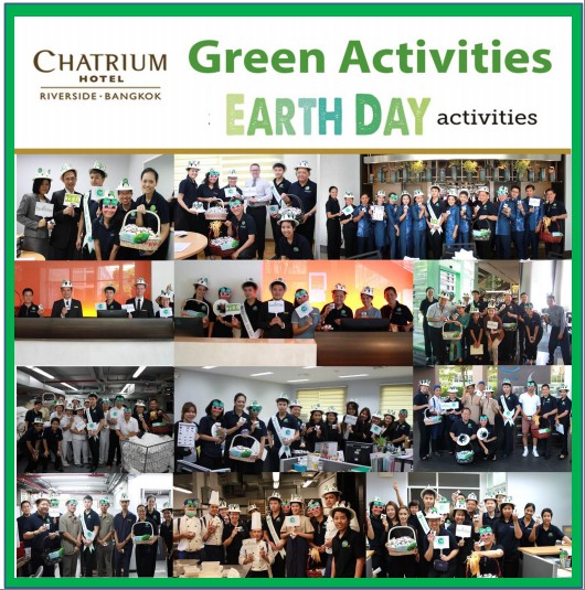 Earth Day Activities at Chatrium Hotel Riverside Bangkok