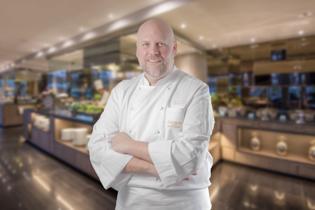 Chef Spencer Kells Executive Chef of Chatrium Hotel Riverside Bangkok