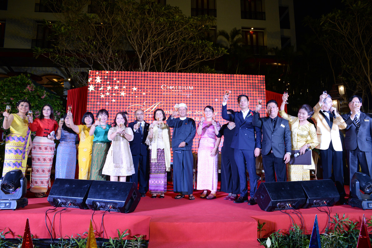 Chatrium Hotel Royal Lake Yangon celebrates Red Carpet Gala Thank You Dinner
